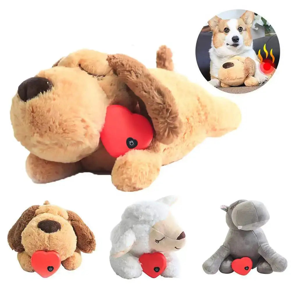 Heartbeat Plush Toy - Sleep Companion, Stress Relief Cuddly Toy Simulator
