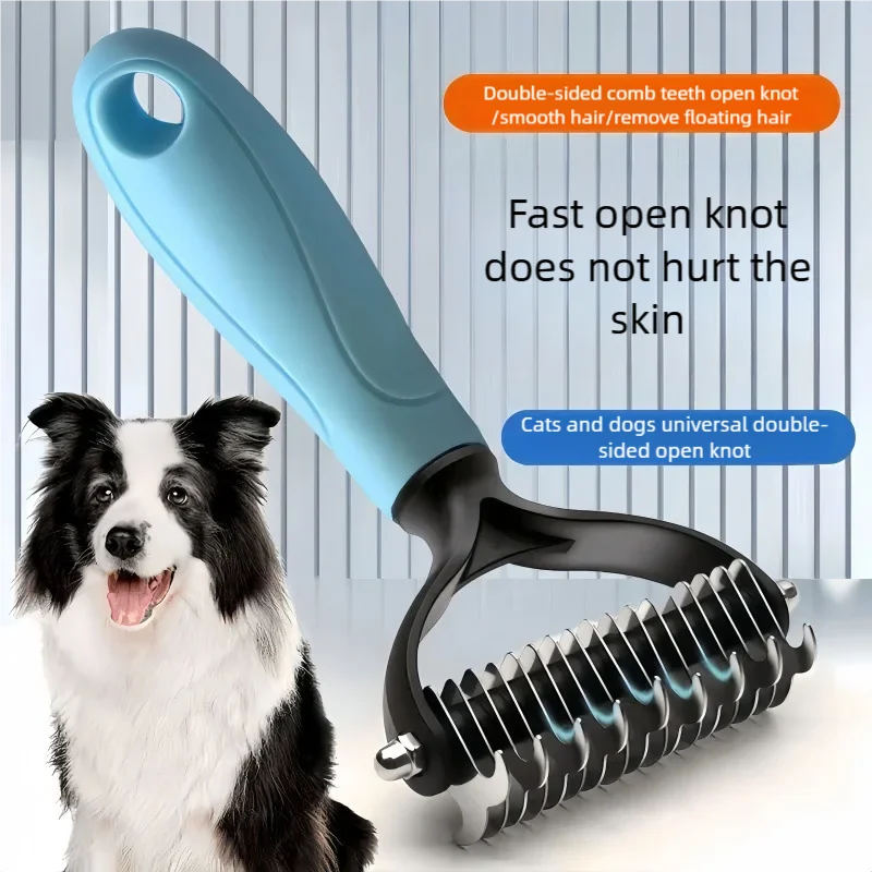 Double Sided Deshedding Brush
