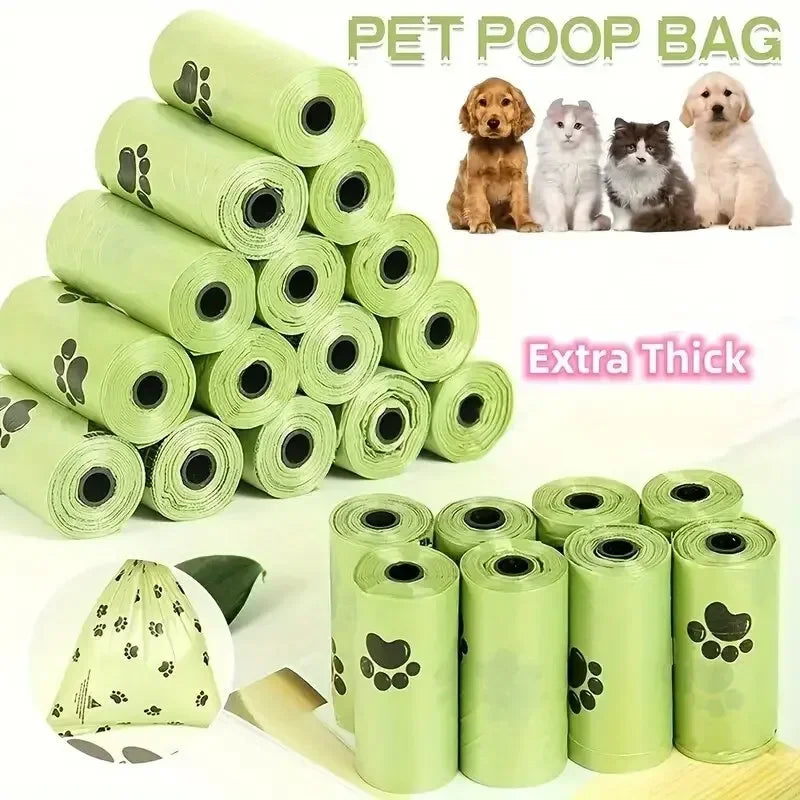 30/600 Pcs Dog Poop Bags 15 Bags/ Roll