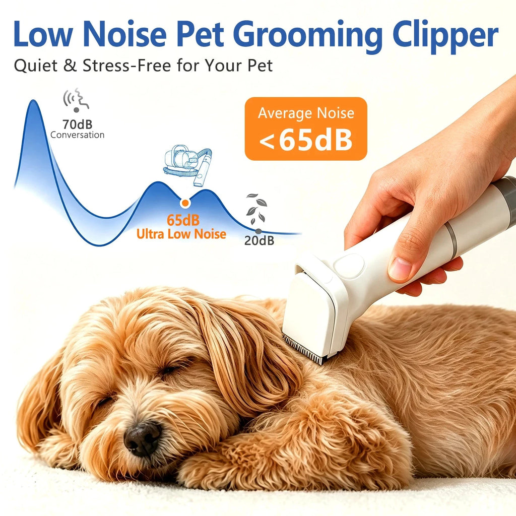 5-in-1 Dog Grooming Vacuum & Pet Grooming Kit