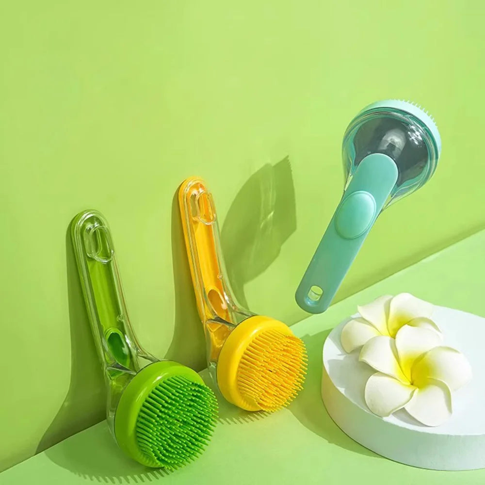 Bath Brush - Dog Washing & Massage Scrub Brush