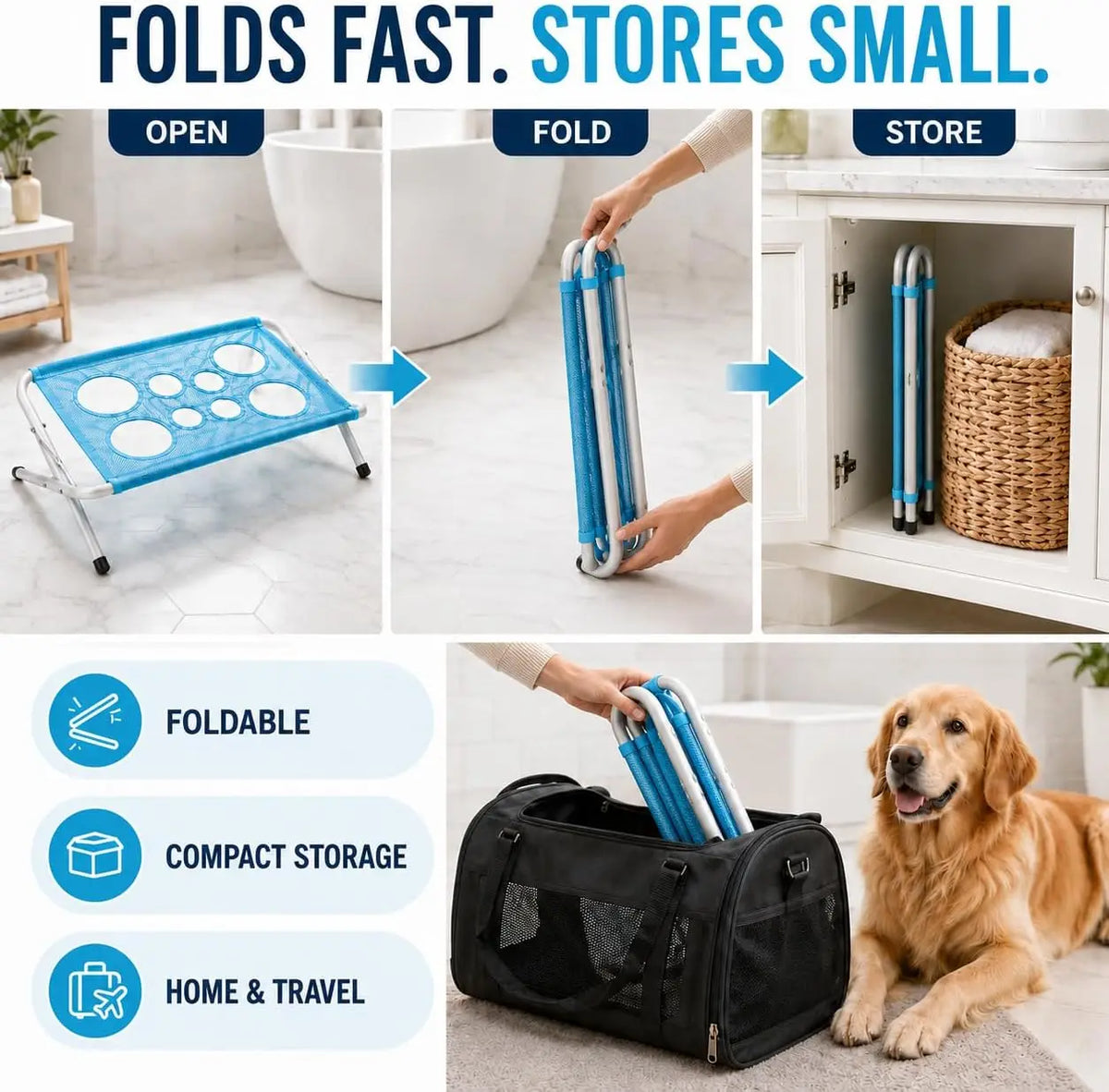 Dog Grooming Hammock for Nail Trimming, Bathing, Grooming