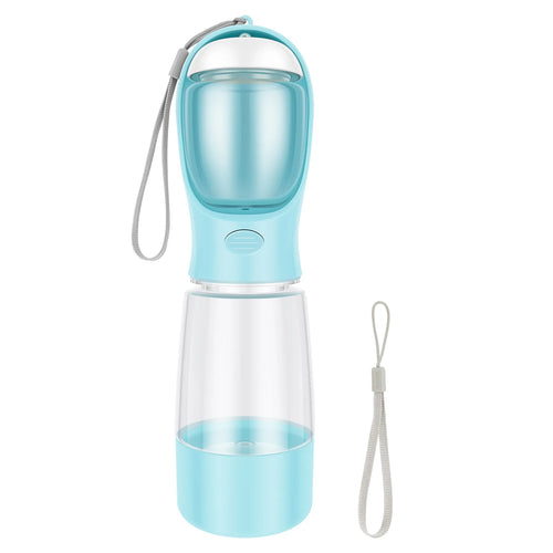 4-In-1 Portable Pet Water Bottle - Portable Pet Water Food Cup